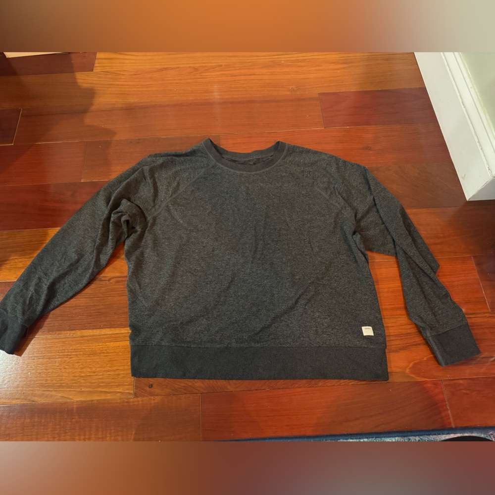 Vuori Charcoal Halo Crew
